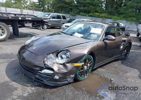 2011 Porsche 911 Turbo from USA, damaged, VIN WP0AD2A97BS766154